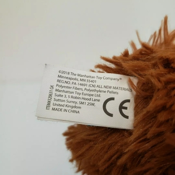 Manhattan Toy 18" Christmas Holiday Moose Long Legs 2018 Plush - Picture 5 of 5